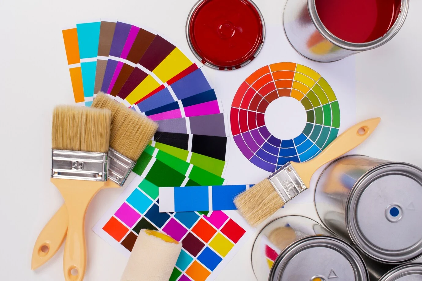 color wheel untuk menentukan kombinasi warna cat dinding rumah